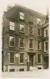 Dr. Johnsons House, Gough Square, Londres de English Photographer