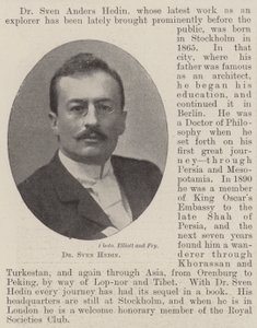 Dr. Sven Hedin de English Photographer