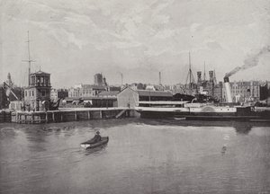 Dundee, as docas de English Photographer