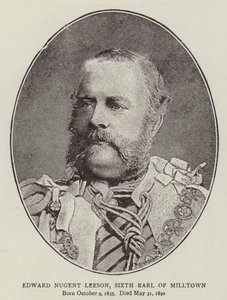 Edward Nugent Leeson, sexto conde de Milltown de English Photographer