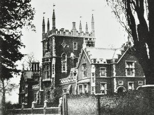 Escola Elizabetana, Broomhouse Lane: exterior, 1880 de English Photographer