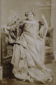 Ellen Terry (foto a p/b) de English Photographer