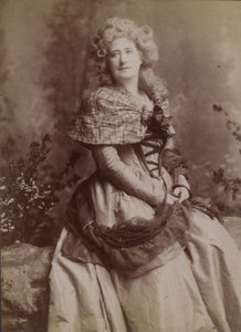 Ellen Terry como Clarisse em Robespierre, Lyceum Theatre de English Photographer