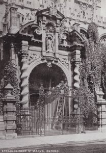 Entrada, porta, st marys, oxford de English Photographer
