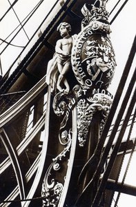 Figura de proa do HMS Victory de English Photographer
