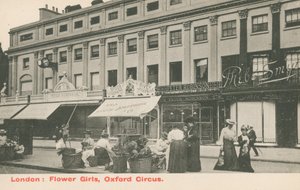 Meninas flor, oxford circus de English Photographer