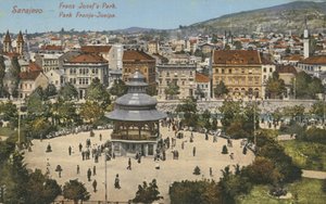 Franz Josef Park, Sarajevo (foto a cores) de English Photographer