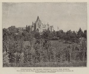 Friedrichshof, a imperatriz Fredericks Palace perto de Homburg de English Photographer