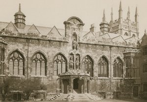 Quadrilátero Frontal, Faculdade Oriel, Oxford de English Photographer