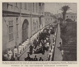 Funeral do Patriarca Centenário Sophronios de English Photographer