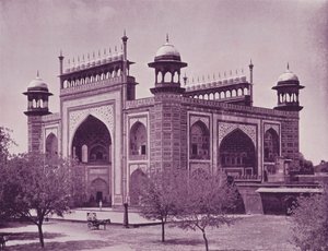 Portão do Taj, Agra de English Photographer