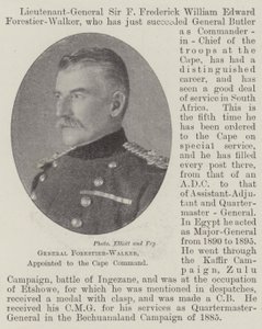 General Forestier-Walker, nomeado para o Comando do Cabo