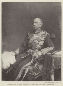 General Sir Evelyn Wood, GCB, VC, o Novo Ajudante-Geral de English Photographer
