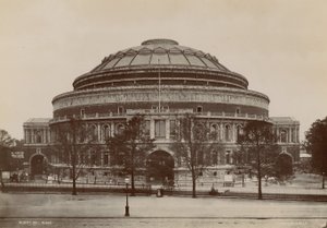Vista geral do Royal Albert Hall de English Photographer