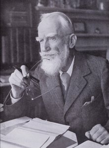 George Bernard Shaw (foto a p/b) de English Photographer