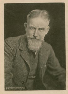 George Bernard Shaw, fotografia de English Photographer