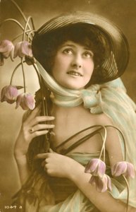 Cartão postal de glamour de English Photographer