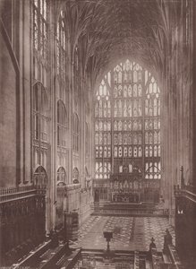 Gloucester: A Catedral, Coro Oriental (foto a p/b) de English Photographer