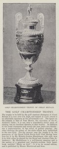 Troféu do Campeonato de Golfe da Grã-Bretanha de English Photographer