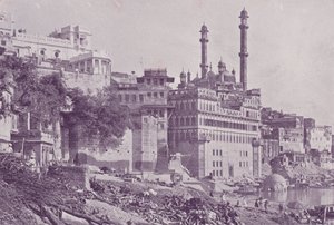 Grande Mesquita de Aurangzib, Benares de English Photographer