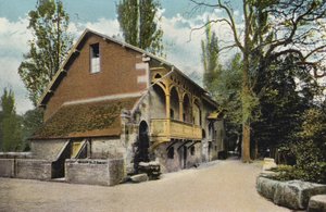 Caras Cliffe Mill, perto de Warwick de English Photographer
