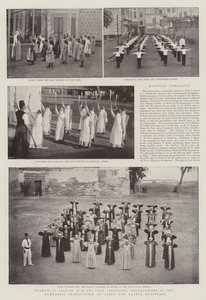 Instrução de Ginástica no Cairo para os Egípcios Nativos