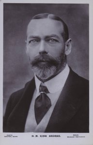 HM King George (foto a p/b) de English Photographer