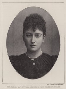 SAR Princesa Maud de Gales, prometida ao príncipe Charles da Dinamarca de English Photographer