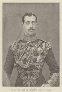 SAR o Duque de Clarence e Avondale de English Photographer