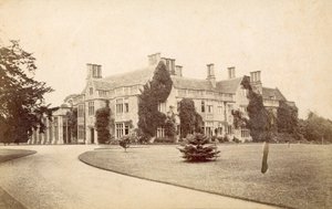 Hannington Hall, Wilts (foto a p/b) de English Photographer