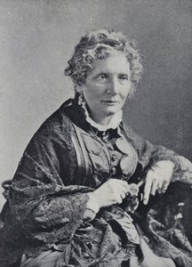 Harriet Beecher Stowe (foto a p/b) de English Photographer