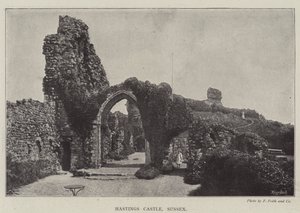 Castelo de Hastings, Sussex de English Photographer