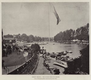 Henley Regatta, o curso da ponte de English Photographer