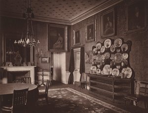 Holland House, Londres: Sala de Jantar (foto a p/b) de English Photographer