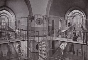 Gaol de Holloway, vista interior de English Photographer