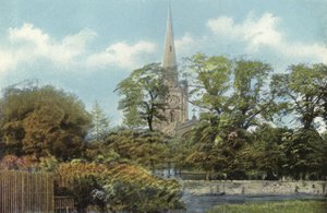 Igreja da Santíssima Trindade, Stratford-on-Avon de English Photographer