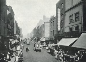 Hoxton, Pitfield Street (foto a p/b) de English Photographer