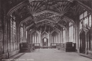 Escola de Divindade Interior, Oxford de English Photographer