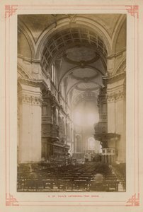 Interior, de, st, pauls, catedral de English Photographer