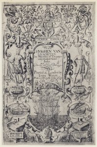 J Linschoten, Discours of Voyages, J Wolfe 1598 (foto a p/b) de English Photographer