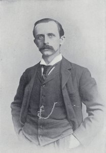 James M Barrie (foto a p/b) de English Photographer