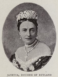 Janetta, duquesa de Rutland de English Photographer