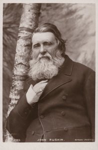 John Ruskin (1819-1900), escritor inglês, crítico de arte, artista e pensador social de English Photographer