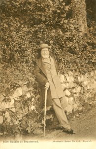 John Ruskin, em Brantwood de English Photographer