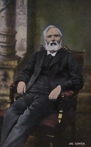 Joseph Cowen, político radical inglês e jornalista (foto colorida) de English Photographer