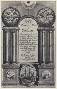 L Roberts, The Merchants Mapp of Commerce, R Mabb 1638 (foto a p/b) de English Photographer