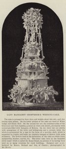 Bolo de Casamento Lady Margaret Grosvenors de English Photographer