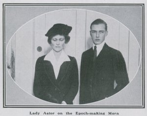 Lady Nancy Astor na manhã que faz época de English Photographer