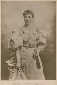 Senhora Renals - Lady Mayoress, 1894-95 de English Photographer