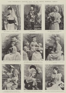 Lady Wolseleys Costume Ball no Royal Hospital, em Dublin